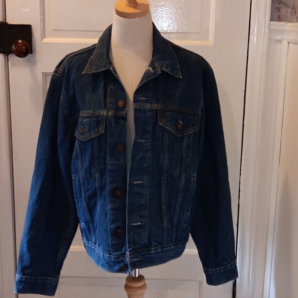 Vintage 1990s Y2K Levi's denim jean jacket sz 40